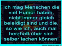 Menschen mit Humor