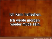 Hellsehen