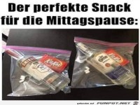 Snack fr die Mittagspause