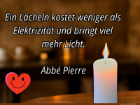 ein lcheln kostet weniger