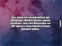 Wenn Nutella der Zeit trotzt!