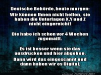 Digitaler Beh�rdenspa�: Analog f�r Anf�nger