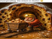 Wenn Bergarbeiter auf Rosinen sto�en!