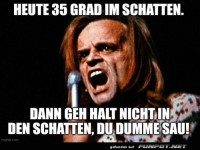 Sommerhitze mit Humor