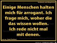 diegeilsten arrogant