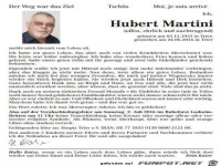 Besondere Todesanzeige