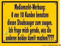 Schild Werbung