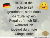 Ikea nach dem Spiel