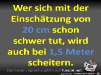 Die Sache mit dem Abstand