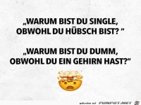 Bl�de Frage