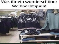 Lustiger Weihnachtspulli