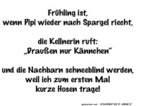 Lustige Fr�hlingsspr�che