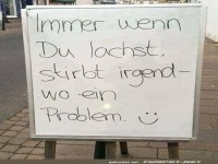 Immer wenn du lachst.....