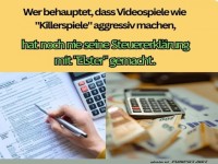 Wenn Steuern aggressiver machen als Games