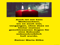 auch ist mir kein weihnachten