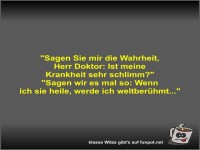 Sagen Sie mir die Wahrheit