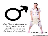 eine Frau zu kritisieren.....