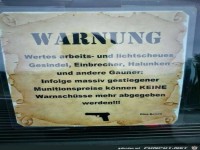 Warnung.......