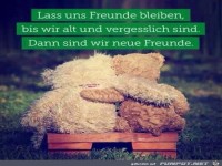 Lasst uns Freunde bleiben