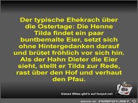 Der typische Ehekrach �ber die Ostertage