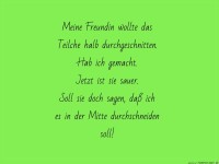 durchschneiden