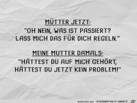 M�tter damals und jetzt