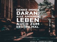 Denke immer daran