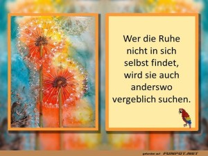 herz-Bild: Wer die Ruhe nicht findet