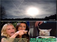 Memes ber Chemtrails und Geoengineering