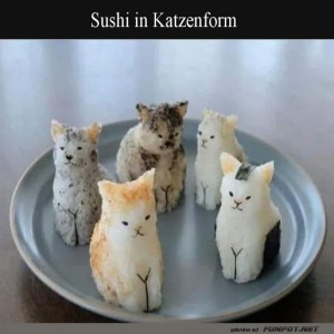 Kreatives-Sushi-in-Katzenform-auf-einem-Teller.jpg von Talea1993