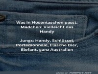 Hosentaschen: Der unendliche Stauraum der Jungs!