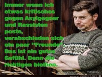 Wenn jemand keine Kritik vertragen kann