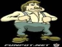 Kleiner Mann mit Hosentrgern