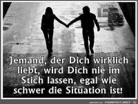 Jemand, der Dich wirklich liebt,