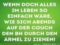 Wenn alles so einfach wäre