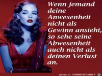 Abwesenheit ist kein Verlust