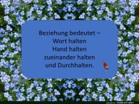 Beziehung bedeutet