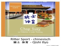 Ritter Sport Pralinen mit Chop Suey Aroma
