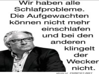 Schlafprobleme und Wecker-Albtrume