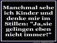 Wenn Kinder nicht wie geplant laufen