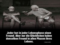 Zwei Senioren, ein L�cheln, unendliche Geschichten