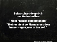 Kinderlogik auf den Punkt gebracht