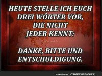 Heute stelle ich euch 3 Wörter vor