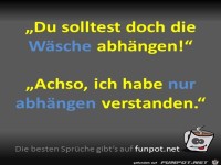 Abh�ngen