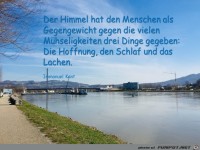 der himmel hat den menschen