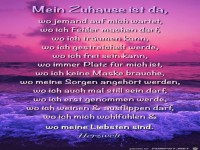 Mein zu Hause ist da