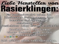 Rasierter Stacheldrahtzaun