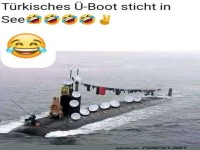 U-Boot mit Sat-Sch�sseln