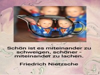 schn ist es miteinander zu schweigen