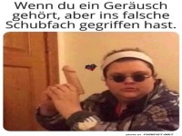 Lustiger Moment mit Verwechslung